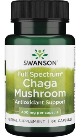Full Spectrum Chaga Mushroom, 400mg - 60 caps