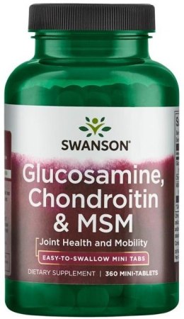 Glucosamine, Chondroitin & MSM - 360 mini-tablets