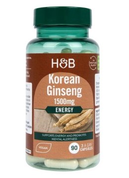 Korean Ginseng, 1500mg - 90 vcaps