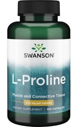 L-Proline, 500mg - 100 caps