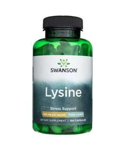 Lysine, 500mg Free-Form - 100 caps