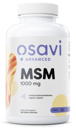 MSM, 1000mg - 120 vcaps