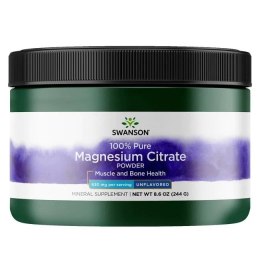 Magnesium Citrate, Powder 630mg - 244 grams