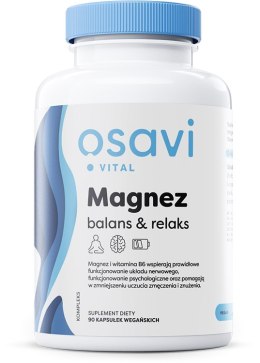 Magnez Balans & Relaks - 90 vegan capsules