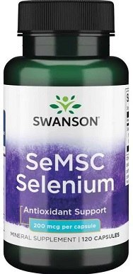 SeMSC Selenium, 200mcg - 120 caps