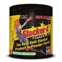 Stacker 4 Powder, Fruit Punch - 150 grams