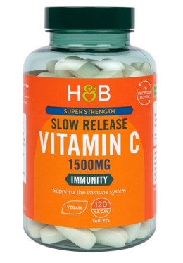 Super Strength Slow Release Vitamin C, 1500mg - 120 vegan tablets