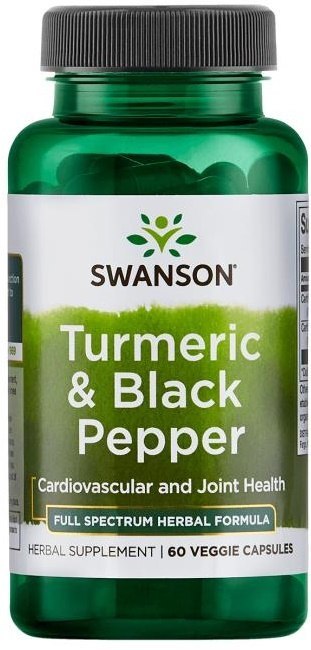 Turmeric & Black Pepper - 60 vcaps