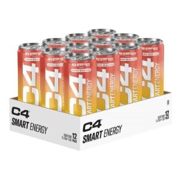 C4 Smart Energy, Red Berry Yuzu - 12 x 330 ml.