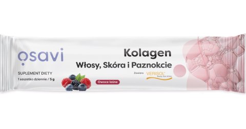 Kolagen (Włosy, Skóra i Paznokcie), Owoce Leśne - 5 grams (1 serving)