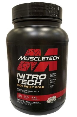Nitro-Tech 100% Whey Gold, Cookies & Cream (EAN 631656260076) - 908 grams