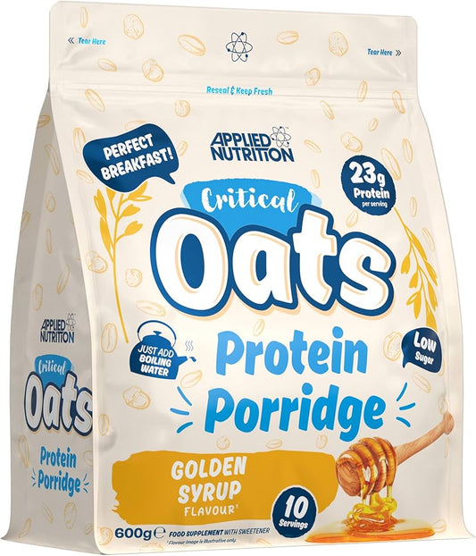 Critical Oats Protein Porridge, Salted Caramel - 600 grams