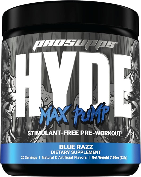 Hyde Max Pump, Blue Razz (EAN 810034812117) - 224 grams