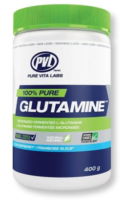100% Pure Glutamine, Blue Raspberry - 400 grams