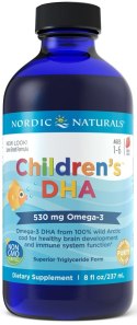 Children's DHA, 530mg Strawberry - 237 ml.