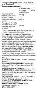Pycnogenol with Acerola & Rutin Powder, 60mg - 50 vcaps