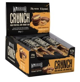 Crunch Bar, Dark Chocolate Peanut Butter - 12 bars