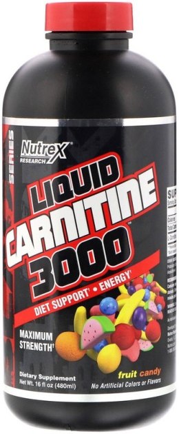 Liquid Carnitine 3000, Berry Blast - 480 ml.
