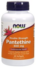 Pantethine, 600mg Double Strength - 60 softgels