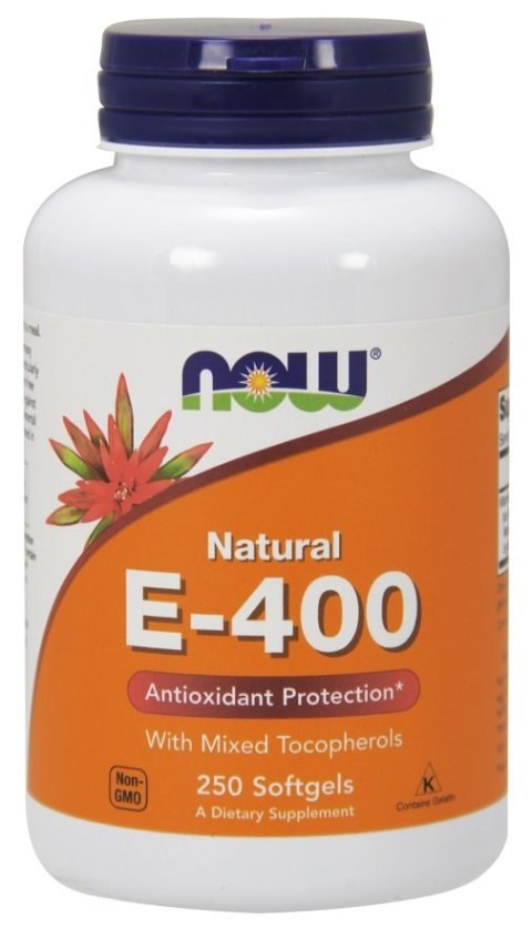 Vitamin E-400 - Natural (Mixed Tocopherols) - 250 softgels