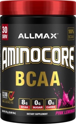 Aminocore BCAA, Pink Lemonade - 315 grams