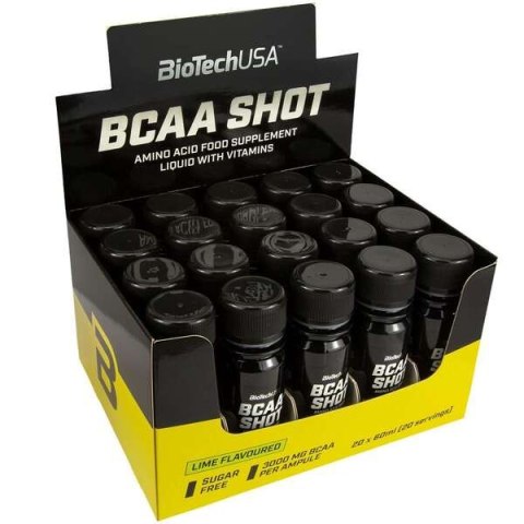 BCAA Shot, Lime - 20 x 60 ml.