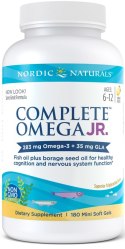 Complete Omega Junior, 283mg Lemon - 180 mini softgels