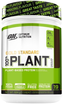 Gold Standard 100% Plant, Chocolate - 684 grams