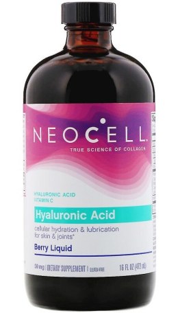 Hyaluronic Acid, Blueberry Liquid - 473 ml.