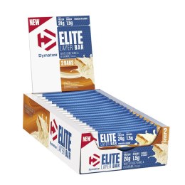 Elite Layer Bar, White Chocolate Vanilla Caramel - 18 bars (60 grams)