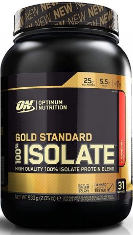 Gold Standard 100% Isolate, Strawberry - 930 grams