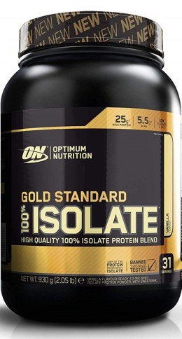 Gold Standard 100% Isolate, Vanilla - 930 grams