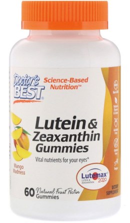 Lutein & Zeaxanthin, Mango Madness - 60 gummies