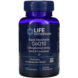 Super Absorbable CoQ10 with d-Limonene, 50 mg - 60 Softgels