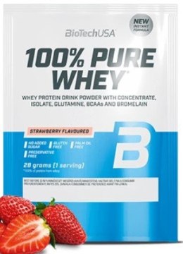 100% Pure Whey, Strawberry - 28 grams (1 serving)