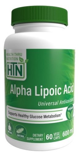Alpha Lipoic Acid, 600mg - 60 vcaps