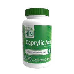 Caprylic Acid, 600mg - 200 softgels