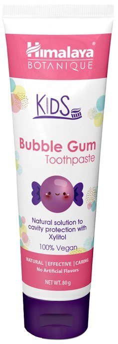 Kids Toothpaste, Bubble Gum - 80 grams