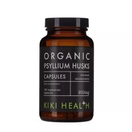 Psyllium Husks Organic - 120 vcaps