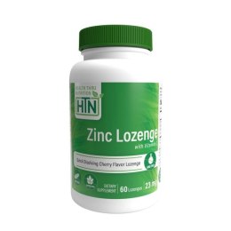 Zinc Lozenge with Vitamin C, Cherry - 60 lozenges