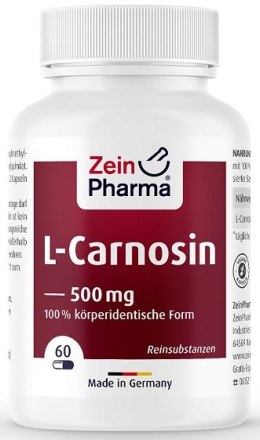 L-Carnosine, 500mg - 60 caps