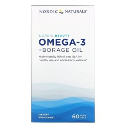 Nordic Beauty Omega-3 + Borage Oil - 60 softgels