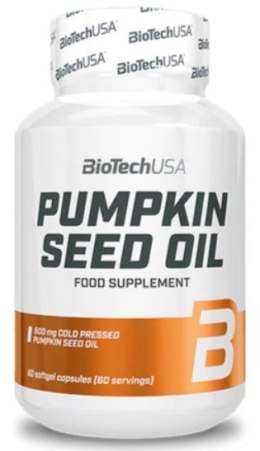 Pumpkin Seed Oil, 1000mg - 60 softgels