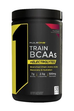 Train BCAAs + Electrolytes, Fruit Punch - 450 grams