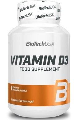 Vitamin D3, 50mcg - 120 tablets