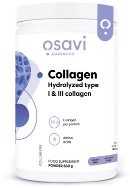 Collagen Peptides - Hydrolyzed Type 1 & 3 - 600 grams