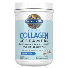 Grass Fed Collagen Creamer, Creamy Vanilla - 330 grams