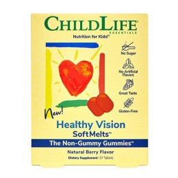 Healthy Vision Softmelts Gummies, Natural Berry - 27 tablets