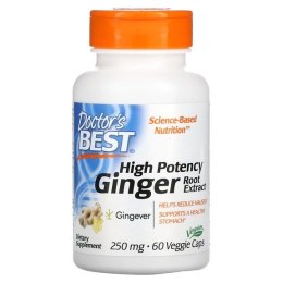 High Potency Ginger Root Extract, 250mg - 60 vcaps