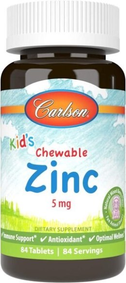 Kid's Chewable Zinc, Natural Mixed Berry - 84 tablets